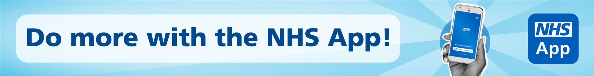 Do more with the NHS App